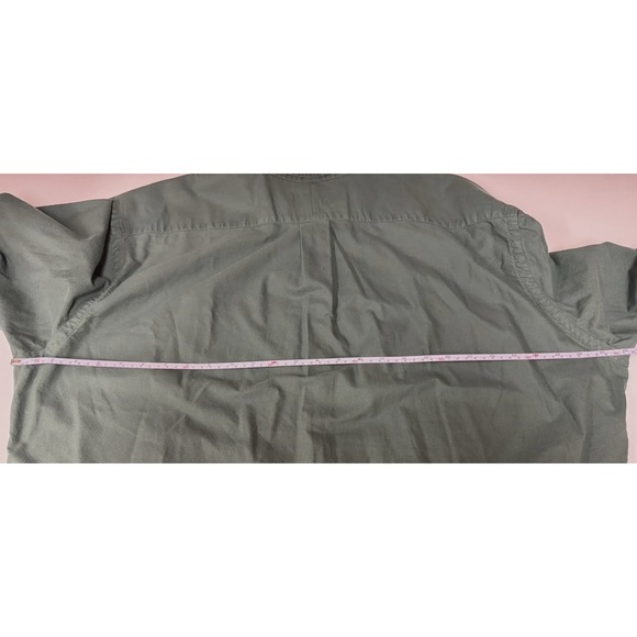 Polo Ralph Lauren Men's XL‎ Tall Button Down Dark Green Heavy Weight Shirt - Picture 7 of 7